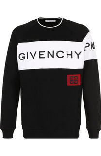 Хлопковый свитшот с принтом Givenchy