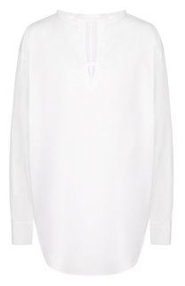 Удлиненная хлопковая блуза Yohji Yamamoto