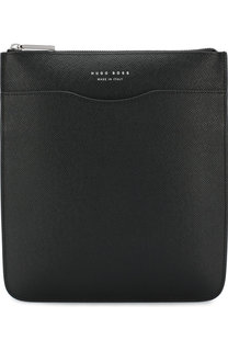Кожаная сумка-планшет на молнии BOSS