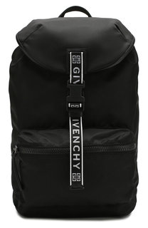 Текстильный рюкзак с логотипом бренда Givenchy