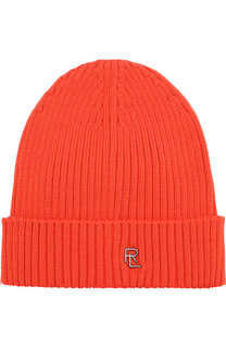 Шерстяная шапка с логотипом бренда Ralph Lauren