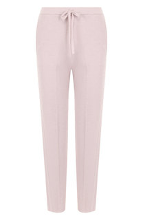 Укороченные кашемировые брюки с лампасами Tse