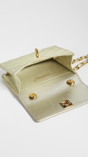 What Goes Around Comes Around Chanel Half Flap Micro Mini Bag