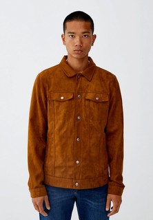 Куртка кожаная Pull&Bear
