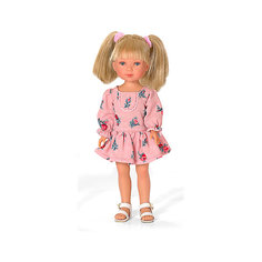 Кукла Vestida de Azul "Лето Casual" Карлотта блондинка с хвостиками, 28 см