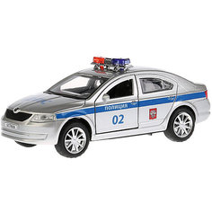 Машинка Технопарк "Scoda Octavia" Полиция, 12 см