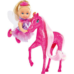 Игровой набор с мини-куклой Simba "Evi Love" Еви с пони, 12 см
