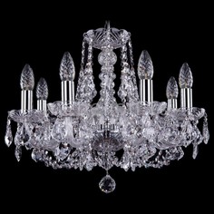 Подвесная люстра 1406/8/160/Ni/Leafs Bohemia Ivele Crystal
