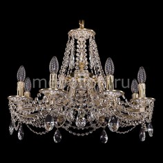Подвесная люстра 1771/8/190/C/GW Bohemia Ivele Crystal