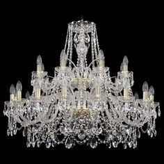 Подвесная люстра 1411/16+8/360/2d/G Bohemia Ivele Crystal