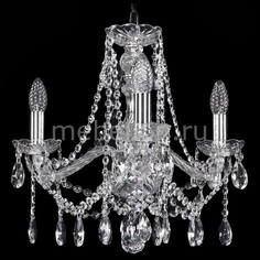 Подвесная люстра 1413/3/165/Ni Bohemia Ivele Crystal