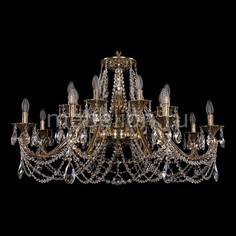 Подвесная люстра 1703/16/360/C/GB Bohemia Ivele Crystal