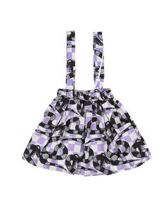 Юбочный комбинезон White