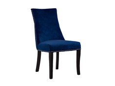 Стул велюровый с гвоздевой лентой Garda Decor
