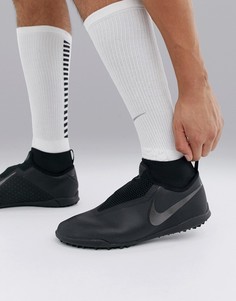 Черные футбольные бутсы Nike Football React Obra Pro Astro Turf AO3277-001 - Черный