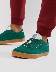 Зеленые кроссовки Reebok Club C FVS CN5775 - Черный