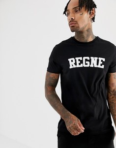 Футболка с принтом ASOS DESIGN - Черный