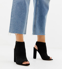 Туфли на каблуке для широкой стопы ASOS DESIGN Hissy - Черный