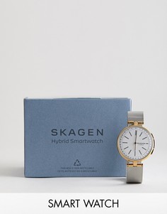 Гибридные смарт-часы Skagen SKT1413 36 мм - Серебряный
