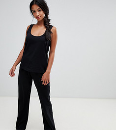 Комбинируемые пижамные брюки ASOS DESIGN Petite - Черный