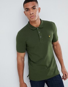 Футболка-поло цвета хаки Lyle & Scott - Зеленый