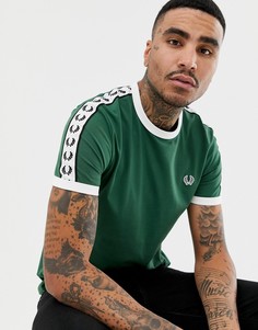 Зеленая футболка Fred Perry Sports Authentic - Зеленый