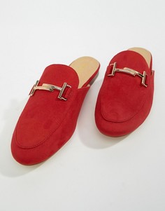 Мюли с пряжкой RAID Ellie - Красный