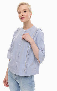 Рубашка в полоску с широкими рукавами Scotch&Soda