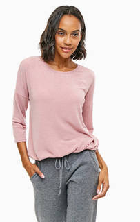 Джемпер оверсайз с рукавами три четверти Only