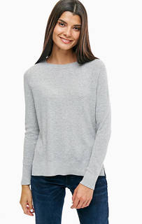 Серый джемпер с длинными рукавами Mustang