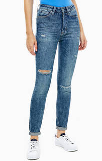 Джинсы скинни с декоративной отделкой Calvin Klein Jeans