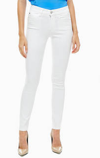 Белые зауженные джинсы Calvin Klein Jeans