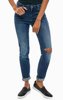 Джинсы скинни с заломами Armani Exchange