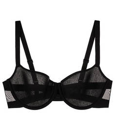 Черный бюстгальтер с мягкой чашкой Dkny