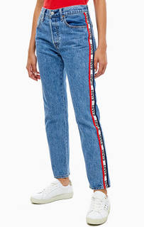 Синие джинсы с нашивками 501® Original Levis®