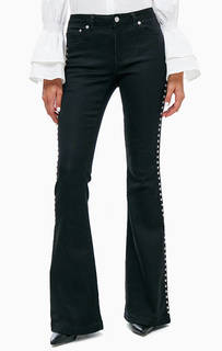 Джинсы с металлическим декором Selma Flare Michael Michael Kors