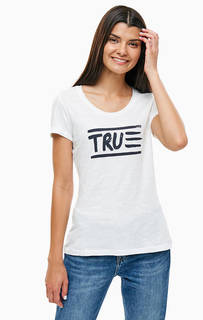 Хлопковая футболка с короткими рукавами Mustang