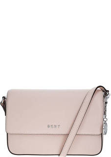 Маленькая кожаная сумка через плечо Dkny