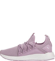 Сиреневые текстильные кроссовки Puma