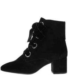 Замшевые ботильоны на каблуке Högl