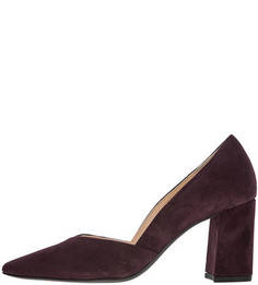 Замшевые туфли с острым носом Högl