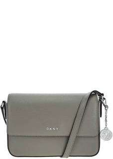 Маленькая кожаная сумка через плечо Dkny