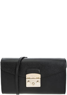Маленькая кожаная сумка через плечо Metropolis Furla