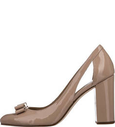 Лаковые туфли на устойчивом каблуке Michael Michael Kors