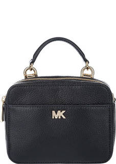 Кожаная сумка с широким плечевым ремнем Mott Mini Michael Michael Kors