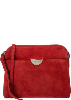 Замшевая сумка на молнии Mini Bag Coccinelle