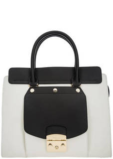 Кожаная сумка на молнии Metropolis Magia Furla