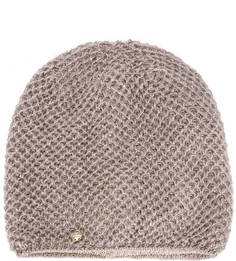 Бежевая шапка с пайетками Canoe