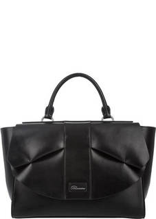 Кожаная сумка с короткой ручкой Blumarine