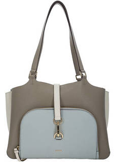 Сумка из мягкой кожи с длинными ручками Dkny